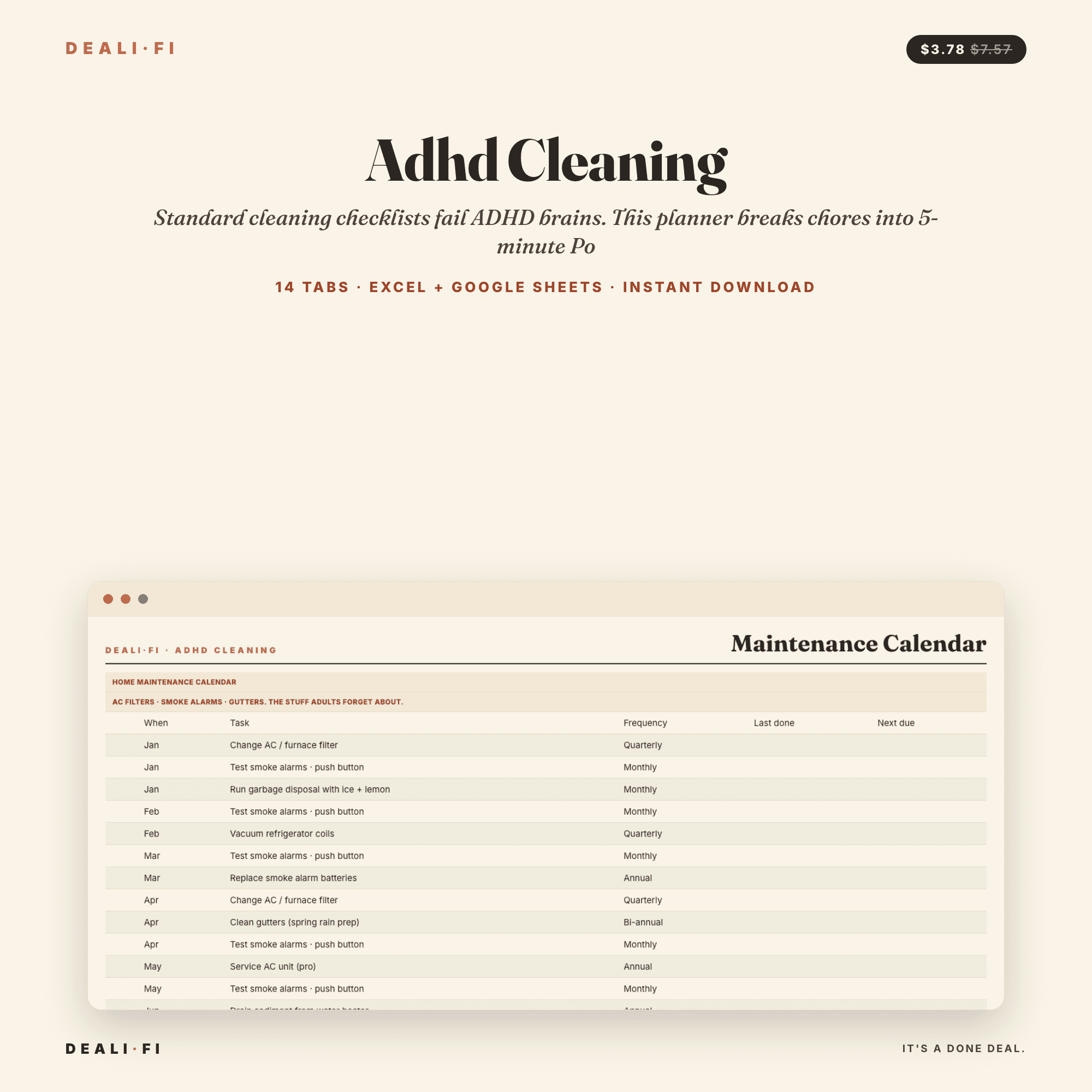 Adhd Cleaning