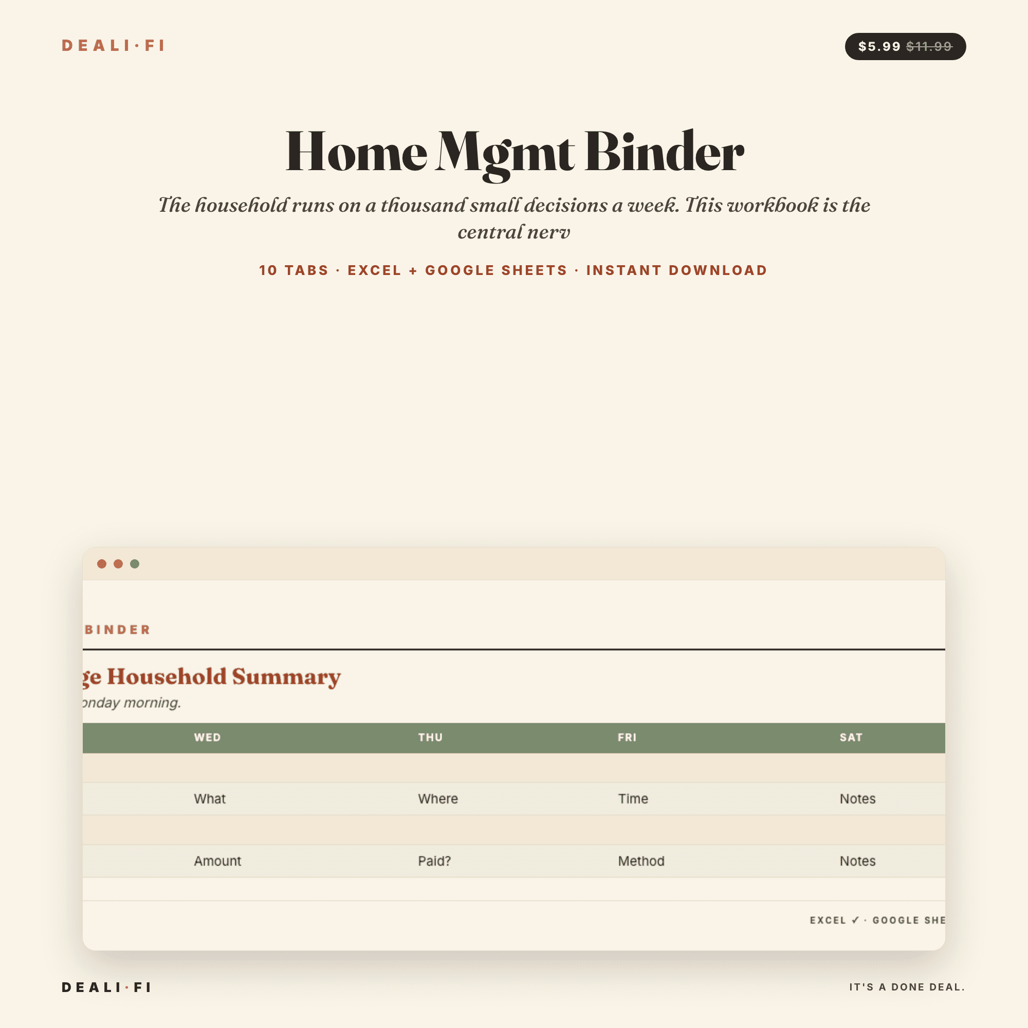 Home Mgmt Binder