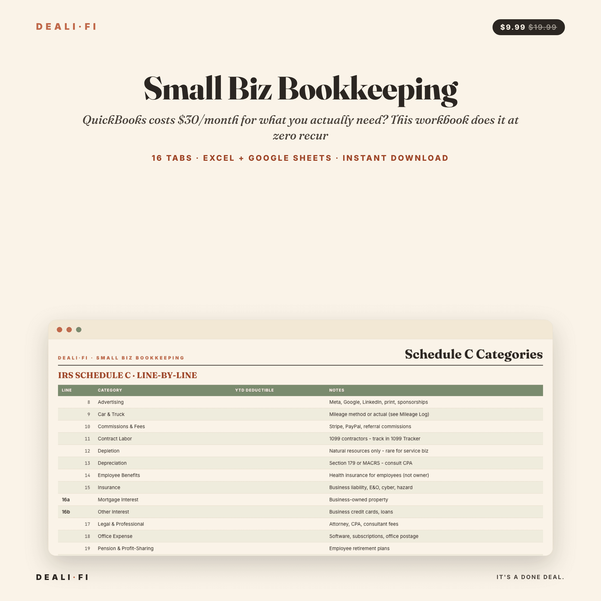 Small Biz Bookkeeping